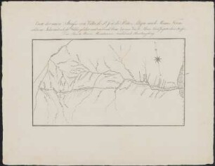 Carte der neuen Strasse von Villa de St. José do Porto-Alegre nach Minas-Novas : welche im Jahre 1816 durch die Wälder gebahnt ward vom Coronel Bento Lourenco Vaz de Abreu e Lima, Inspector dieser Strasse ; Zur Reise des Prinzen Maximilian von Neuwied nach Brasilien gehörig