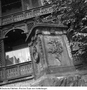 Denkmal, das an die Neuberin erinnert