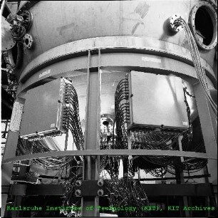 Bauteil für das Nachwärmeabfuhr-Experiment des Schnellen Natriumgekühlten Reaktor 2 (SNR 2)-Naturkonvektionsmodells (NEPTUN) der Hauptabteilung Ingenieurtechnik (HIT)