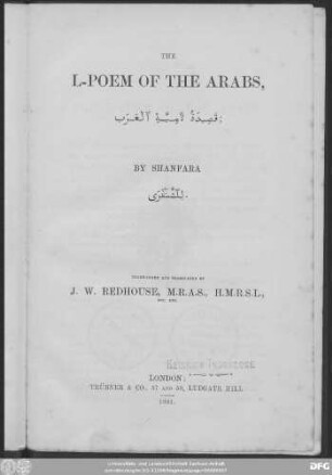 The L-poem of the Arabs