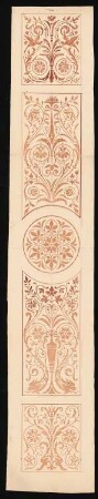 Wohnhäuser Ritterstraße 61-65, Berlin-Kreuzberg: Wohnhaus Knoblauch Nr. 64: Friesornament