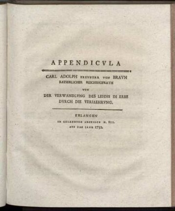 Appendicula.