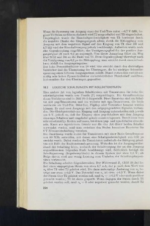 10.2 Logische Schaltungen mit Kollektorstufen
