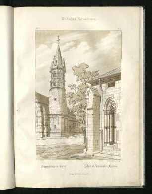 Johanniskirche in Gmünd. Vorhalle der Klosterkirche in Maulbronn.