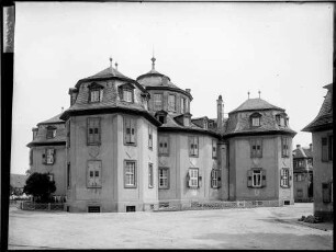 Waghäusel Eremitage (Einsiedelei) - achteckiger Schlossbau Außenansicht