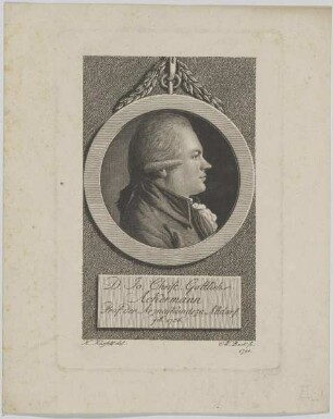 Bildnis des Johann Christian Gottlieb Ackermann (1756-1801)