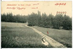 Geyer. Waltershöhe zw. Geyer und Ehrenfriedersdorf