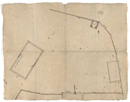 Breitenau, ehem. Kloster, nordwestlicher Vorhof, Lageplan