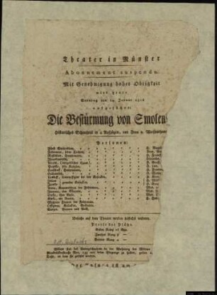 Die Bestürmung von Smolensk