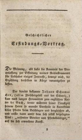 Mittheilungen aus dem Umfange der Pferdezucht, Pferdekenntniß, Reitkunst und denen dahin einschlagenden Wissenschaften