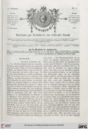 Heft 12 (31. Dezember 1879)
