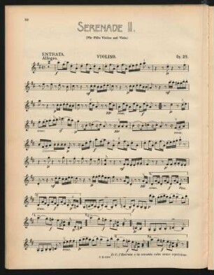 Violino op. 25
