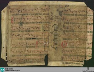 3: Antiphonarium - Cod. Karlsruhe 1625 : Laudes Mariae