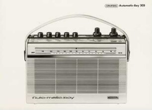Kofferradio "Automatic-Boy 203" der Grundig-Radio-Werke
