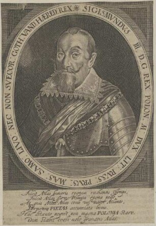 Bildnis von Sigismvndvs III., König von Polen