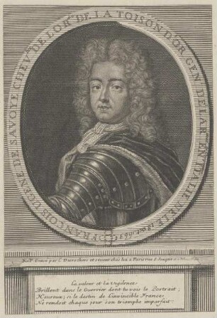 Bildnis von Francois Ugene de Savoye