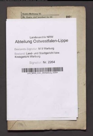 Erblasser: Scheelen, Friedrich: