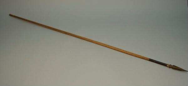 Arrow with string bearing