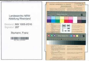 Entnazifizierung Franz Stumann , geb. 15.08.1915 (Metallschleifer)