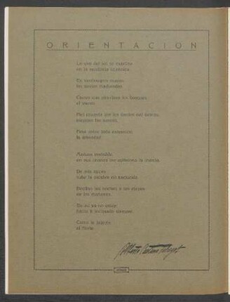 Orientación