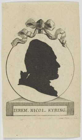 Bildnis des Ierem. Nicol. Eyring