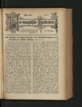 Nr. 3. März 1917.