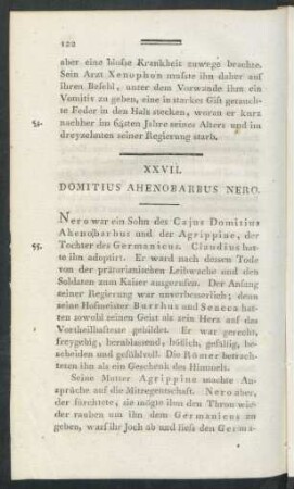XXVII. Domitius Ahenobarbus Nero