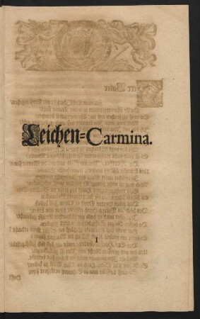 Leichen-Carmina