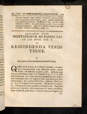 567-574, Sp. 204. De Rescindenda venditione