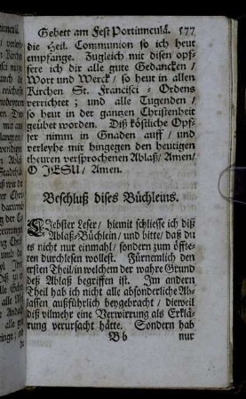 Beschlus dises Büchleins.