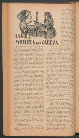 Las mujeres sin cabeza