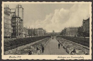 Ansichtskarte "Anlagen am Oranienplatz“
