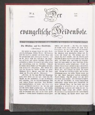 N° 4. April 1843