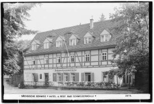 Sächsische Schweiz. Hotel und Restaurant Bad Schweizermühle