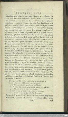 Terentii Vita