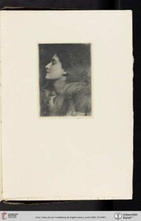[Frank Eugene, II. Lady of Charlotte, photogravure]