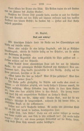 80. Kapitel. Null und nichtig!