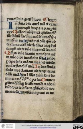 [Psalmus] lxxxv.