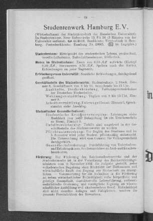 Studentenwerk Hamburg E.V.