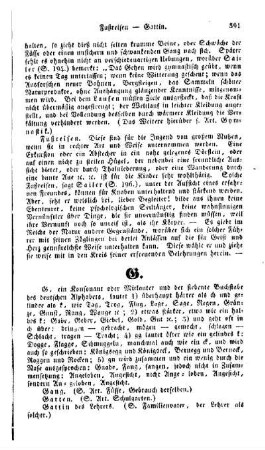 Gattin des Lehrers, (s. Familienvater, der Lehrer als solcher)