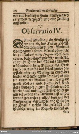 Observatio IV.