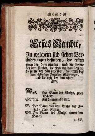 Erstes Gambit