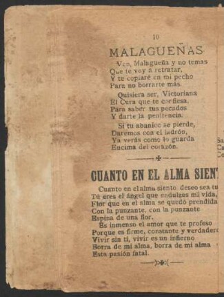 Cuánto en el alma siento