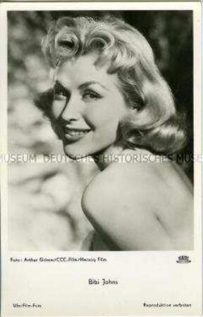 Bibi Johns in dem Film "Musikparade"