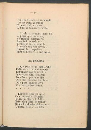 El pecado