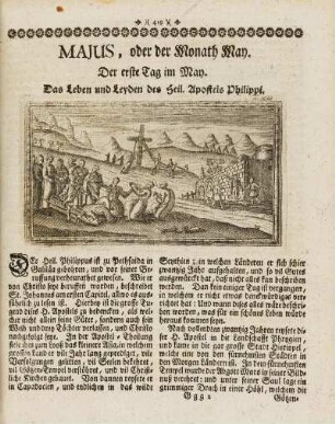 Majus, oder der Monath May