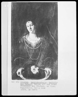 Salome mit dem Haupte Johannes des Täufers