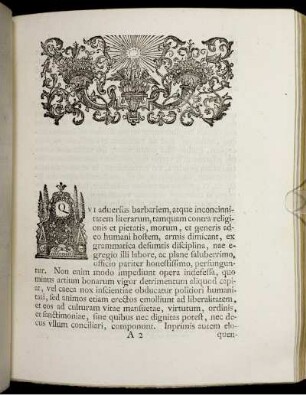 Qui aduersus barbariem ...