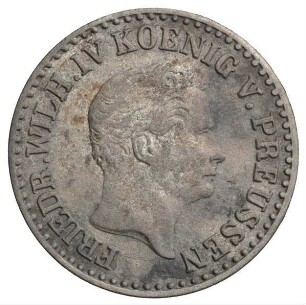 Fundmünze, Silbergroschen, 1852