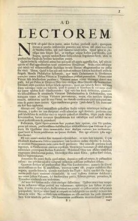 Opera Omnia, tum quae Latinè, tum quae Anglicè scripta sunt ; Nunc vero latinitate donata, [1]